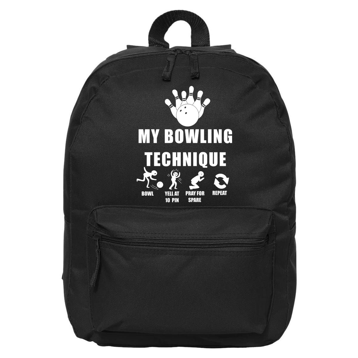 My Bowling Technique 16 in Basic Backpack
