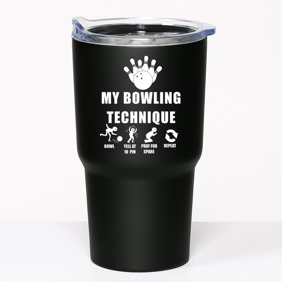 My Bowling Technique Tumbler