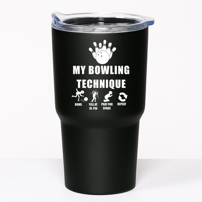 My Bowling Technique Tumbler