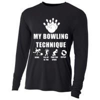 My Bowling Technique Cooling Performance Long Sleeve Crew