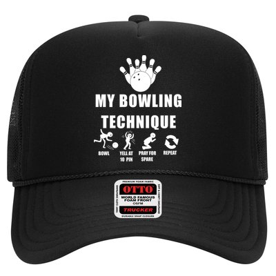 My Bowling Technique Trucker Hat