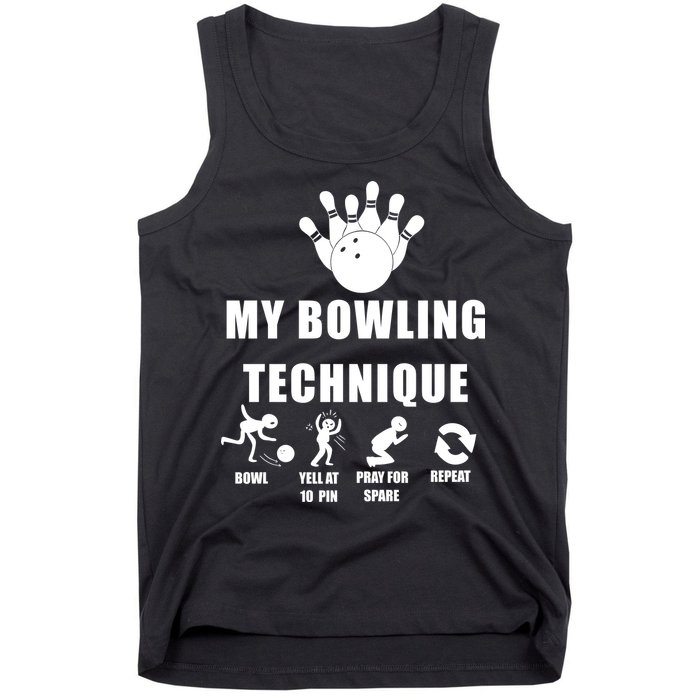 My Bowling Technique Tank Top