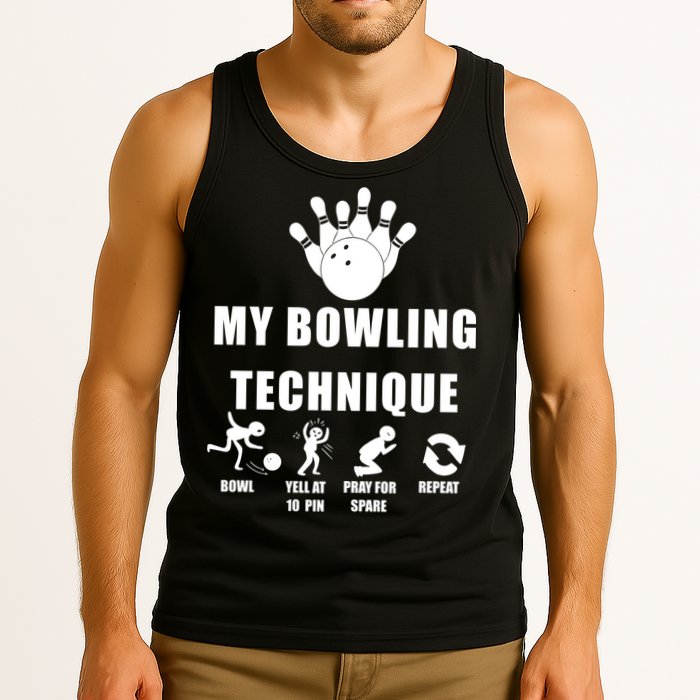 My Bowling Technique Tank Top