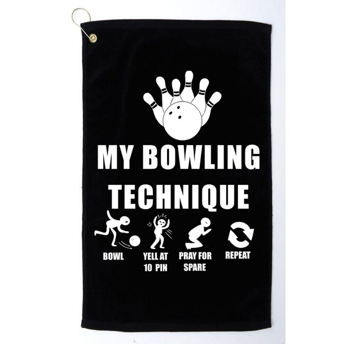 My Bowling Technique Golf Towel