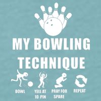 My Bowling Technique Sueded Cloud Jersey T-Shirt