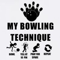 My Bowling Technique Garment-Dyed Sweatshirt