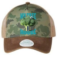My Broccoli Tree House Funny Legacy Tie Dye Trucker Hat