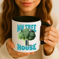 My Broccoli Tree House Funny Mug