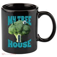 My Broccoli Tree House Funny 11oz C Handle Ceramic Mug