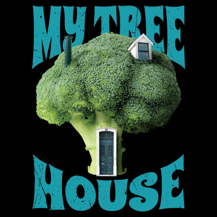 My Broccoli Tree House Funny 16 in Basic Backpack