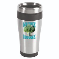 My Broccoli Tree House Funny 16oz Travel Tumbler