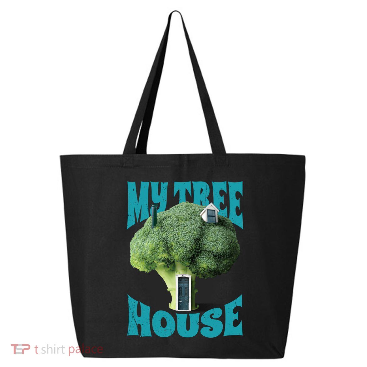 My Broccoli Tree House Funny 25L Jumbo Tote