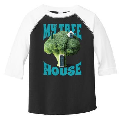 My Broccoli Tree House Funny Toddler Fine Jersey T-Shirt