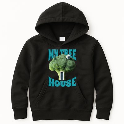 My Broccoli Tree House Funny Kids Hoodie