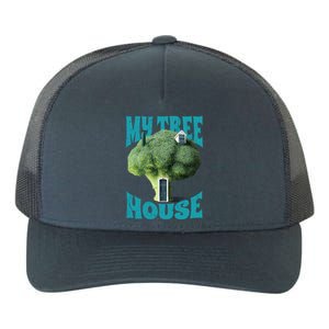 My Broccoli Tree House Funny Yupoong Adult 5-Panel Trucker Hat