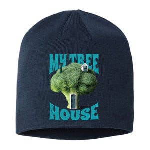 My Broccoli Tree House Funny Sustainable Beanie