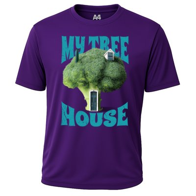 My Broccoli Tree House Funny Performance Shirt