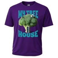 My Broccoli Tree House Funny Cooling Performance Crew T-Shirt