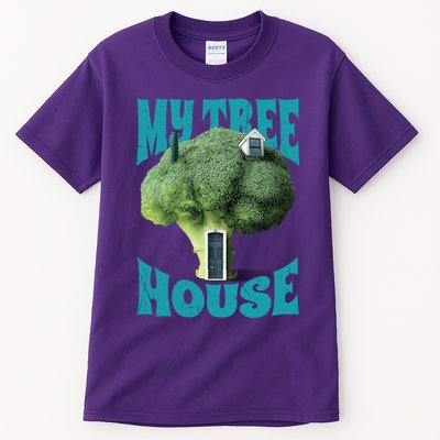 My Broccoli Tree House Funny Tall T-Shirt