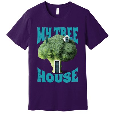 My Broccoli Tree House Funny Premium T-Shirt