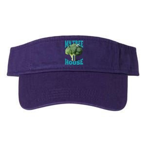 My Broccoli Tree House Funny Valucap Bio-Washed Visor