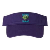 My Broccoli Tree House Funny Valucap Bio-Washed Visor