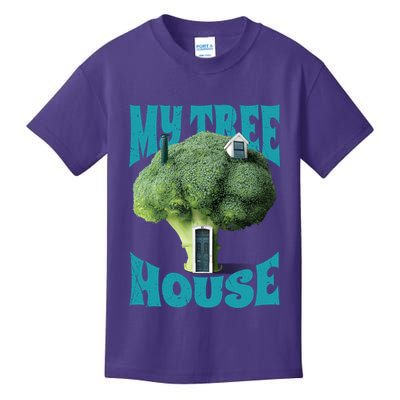 My Broccoli Tree House Funny Kids T-Shirt