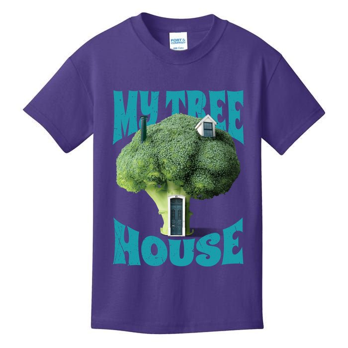 My Broccoli Tree House Funny Kids T-Shirt