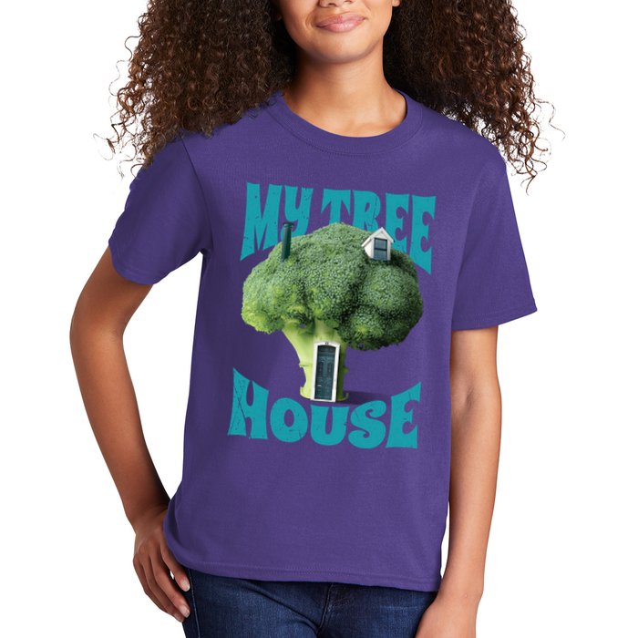 My Broccoli Tree House Funny Kids T-Shirt