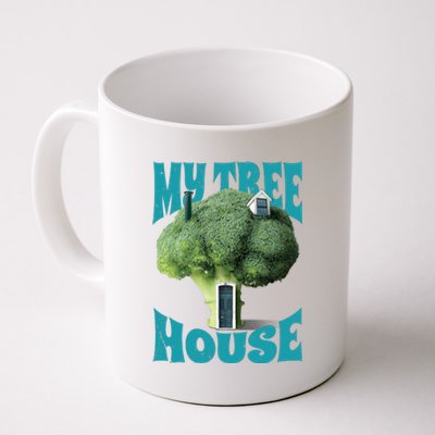 My Broccoli Tree House Funny Coffee Mug