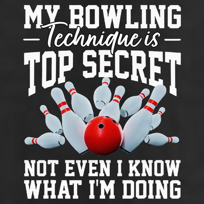 My Bowling Technique Is Top Secrets Funny Bowler Bowling Beanie