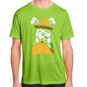 Mexican Bunny Taco Animal Party Fiesta Cinco De Mayo Adult ChromaSoft Performance T-Shirt