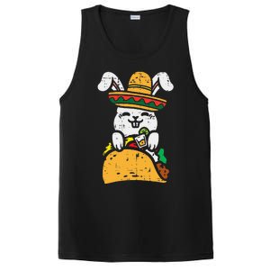 Mexican Bunny Taco Animal Party Fiesta Cinco De Mayo PosiCharge Competitor Tank