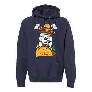 Mexican Bunny Taco Animal Party Fiesta Cinco De Mayo Premium Hoodie