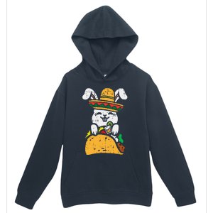 Mexican Bunny Taco Animal Party Fiesta Cinco De Mayo Urban Pullover Hoodie