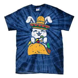 Mexican Bunny Taco Animal Party Fiesta Cinco De Mayo Tie-Dye T-Shirt