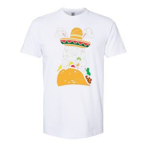 Mexican Bunny Taco Animal Party Fiesta Cinco De Mayo Softstyle CVC T-Shirt