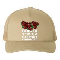 Mexicana Bonita Toxica Viva La Bonita Toxica Pero Chingona Yupoong Adult 5-Panel Trucker Hat