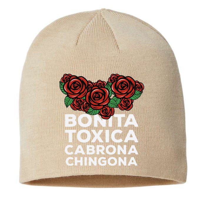 Mexicana Bonita Toxica Viva La Bonita Toxica Pero Chingona Sustainable Beanie