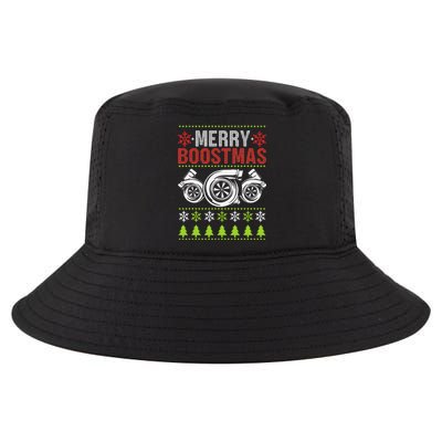 Merry Boostmas Ugly Xmas Funny Turbo Boost Christmas Cool Comfort Performance Bucket Hat