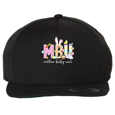 Mother Baby Unit Easter Bunny Mother Baby Nurse Easter Day Wool Snapback Cap