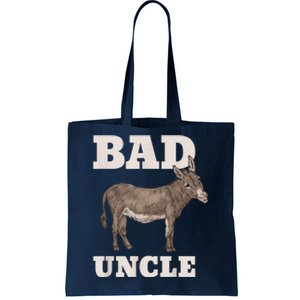 Mens BADASS Uncle Funny Pun Cool Tote Bag