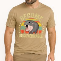 Moodeng Become Ungovernable Funny Baby Hippo Moo Deng Joke Performance Shirt