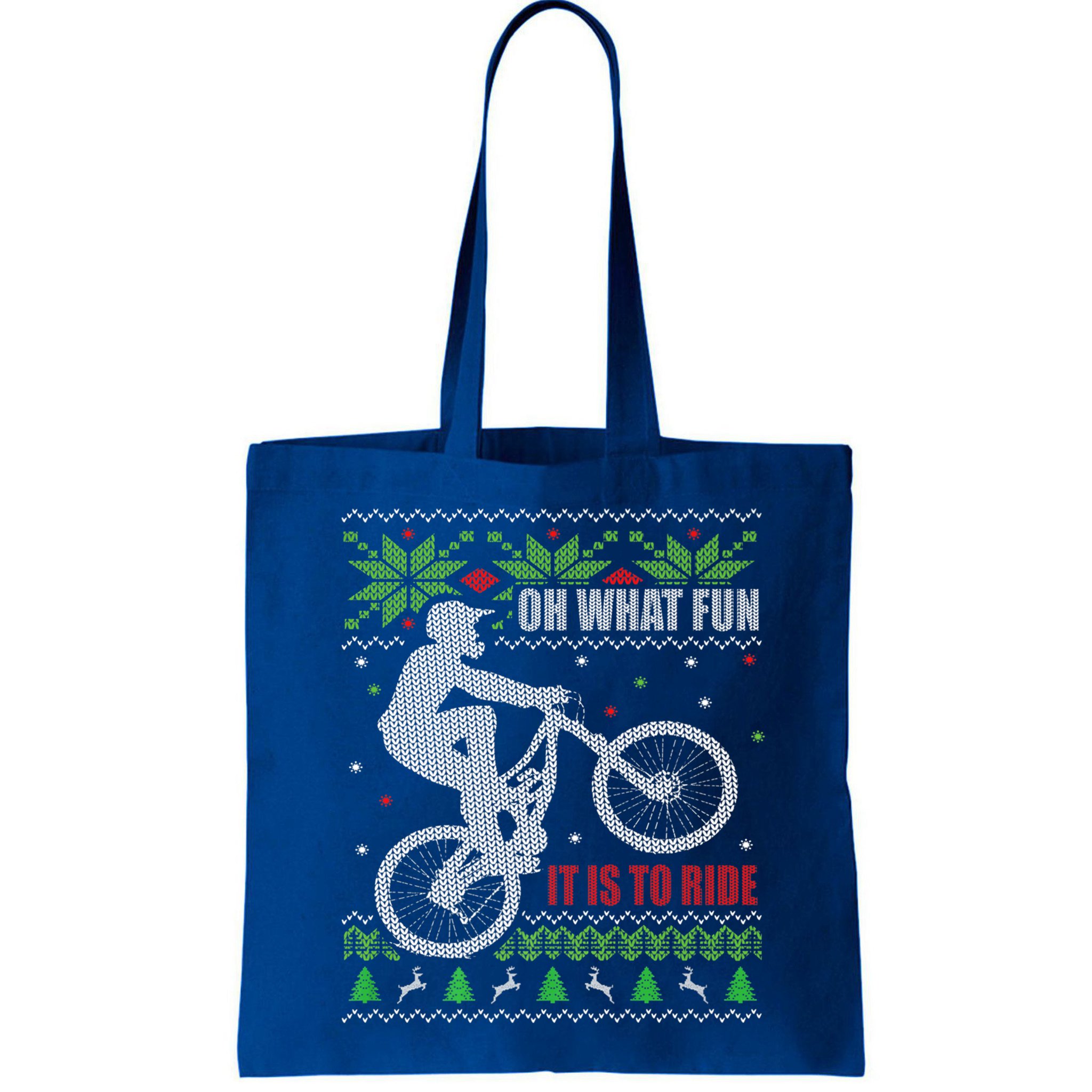 Mountain Bike Ugly Christmas Mountain Biking Gift Bag