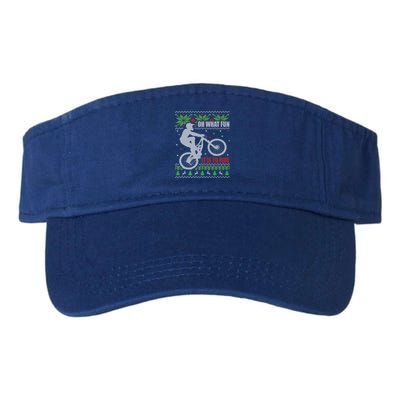 Mountain Bike Ugly Christmas Mountain Biking Gift Visor