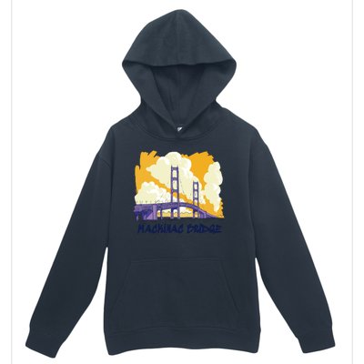 Mackinac Bridge US Travel Urban Pullover Hoodie