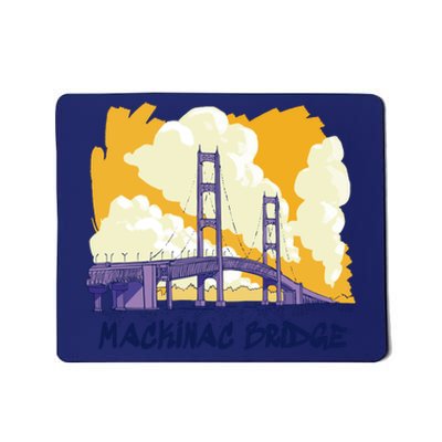 Mackinac Bridge US Travel Mousepad