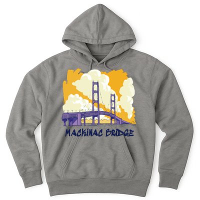 Mackinac Bridge US Travel Hoodie