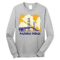 Mackinac Bridge US Travel Long Sleeve Shirt