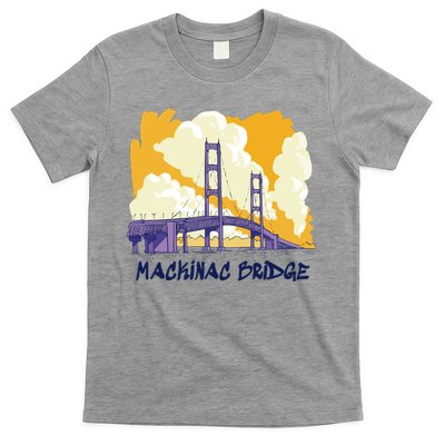 Mackinac Bridge US Travel T-Shirt